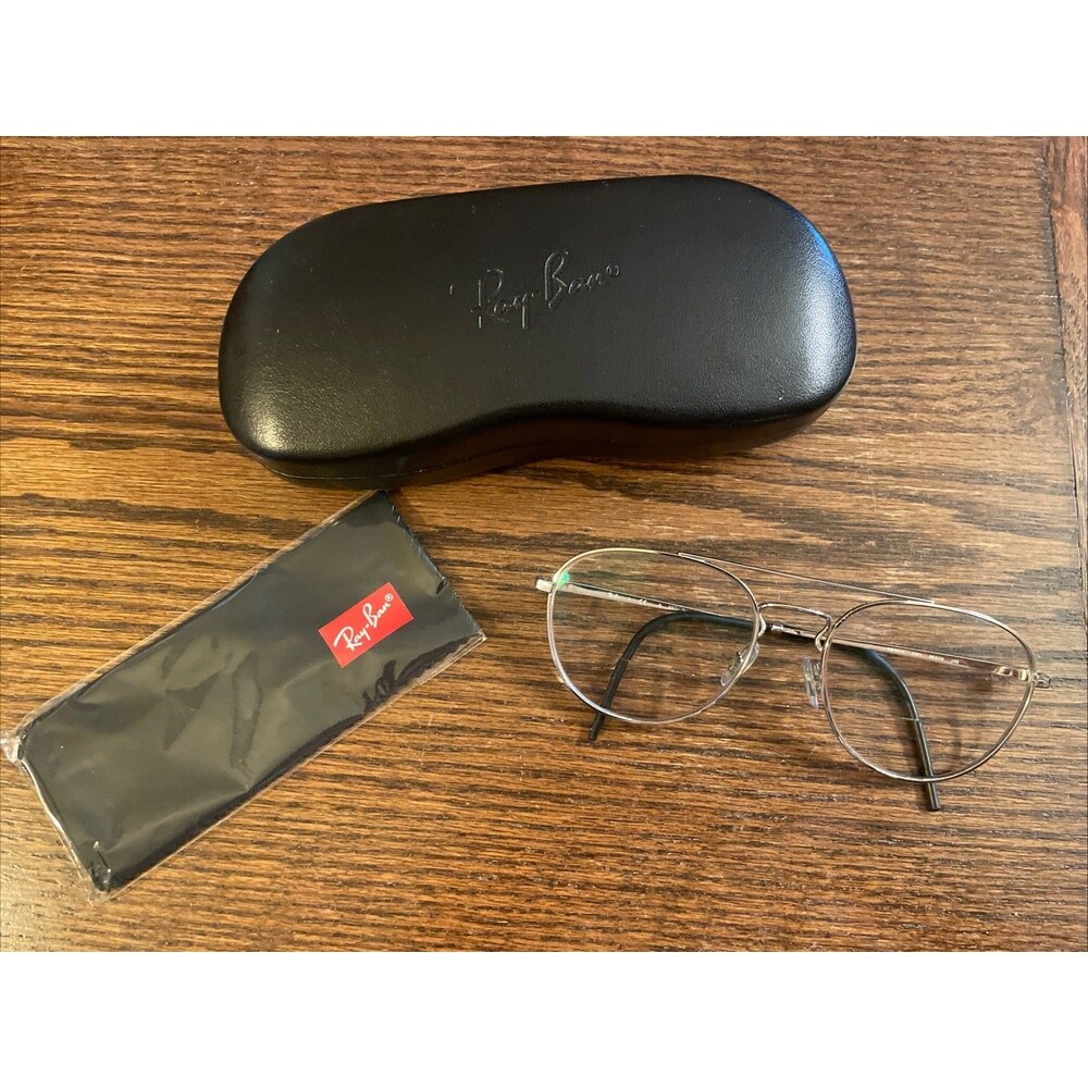 Ray Ban Eyeglasses Frames Only, RB 6414 2501, 55-18-140, Silver